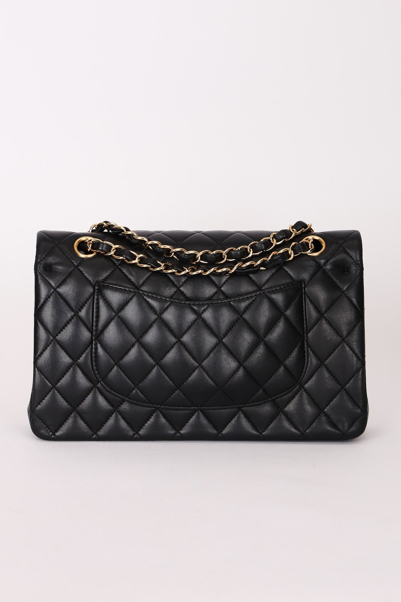 Chanel Medium Classic Double Flap Black Lambskin GHW