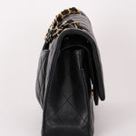 Chanel Medium Classic Double Flap Black Lambskin GHW