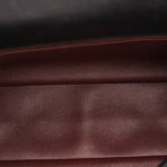 Chanel Matelasse Pearl and Chain Edge Single Flap Black Calfskin GHW
