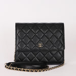 Chanel Wallet on Chain Black Caviar SHW