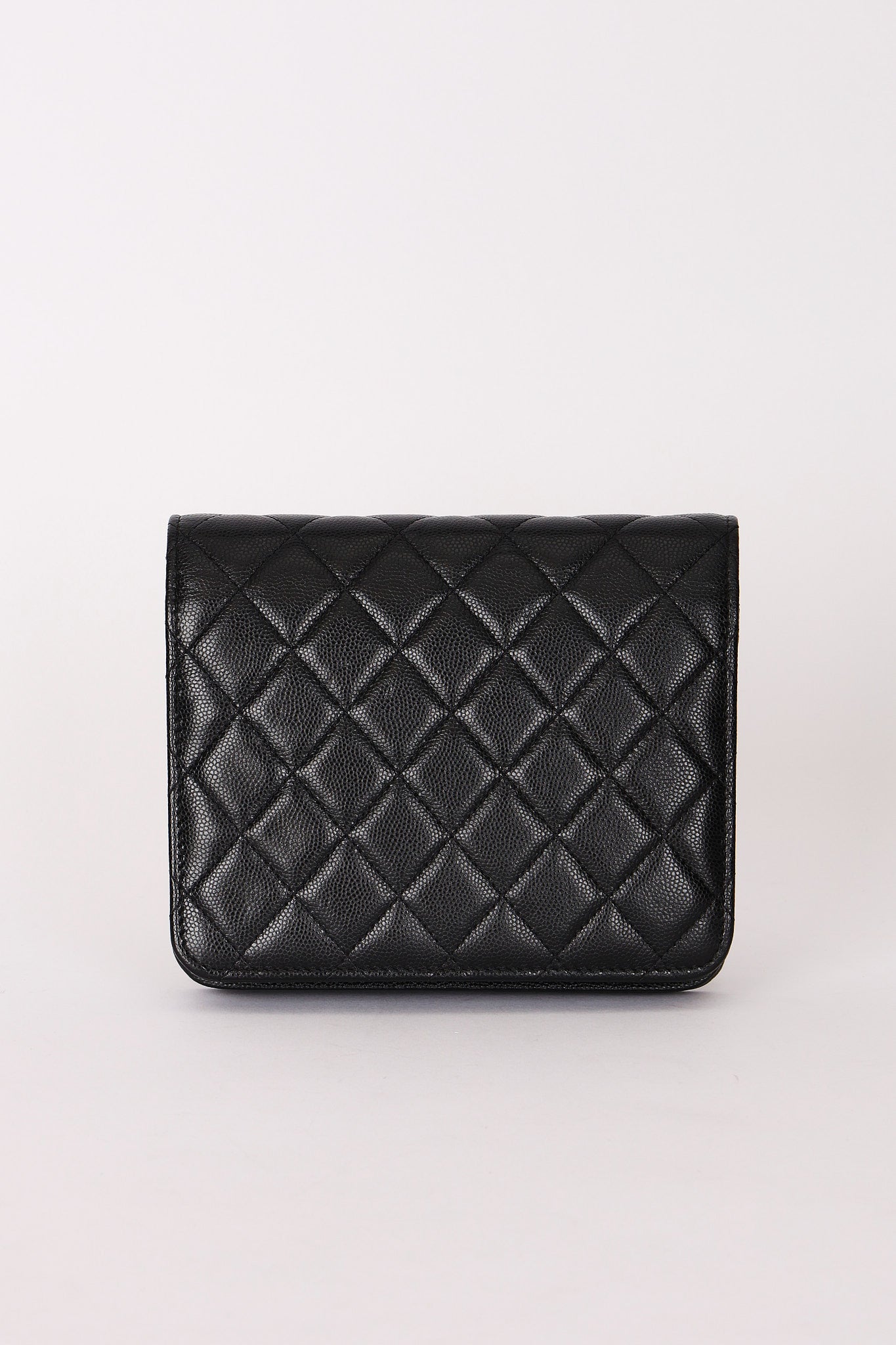 Chanel Wallet on Chain Black Caviar SHW