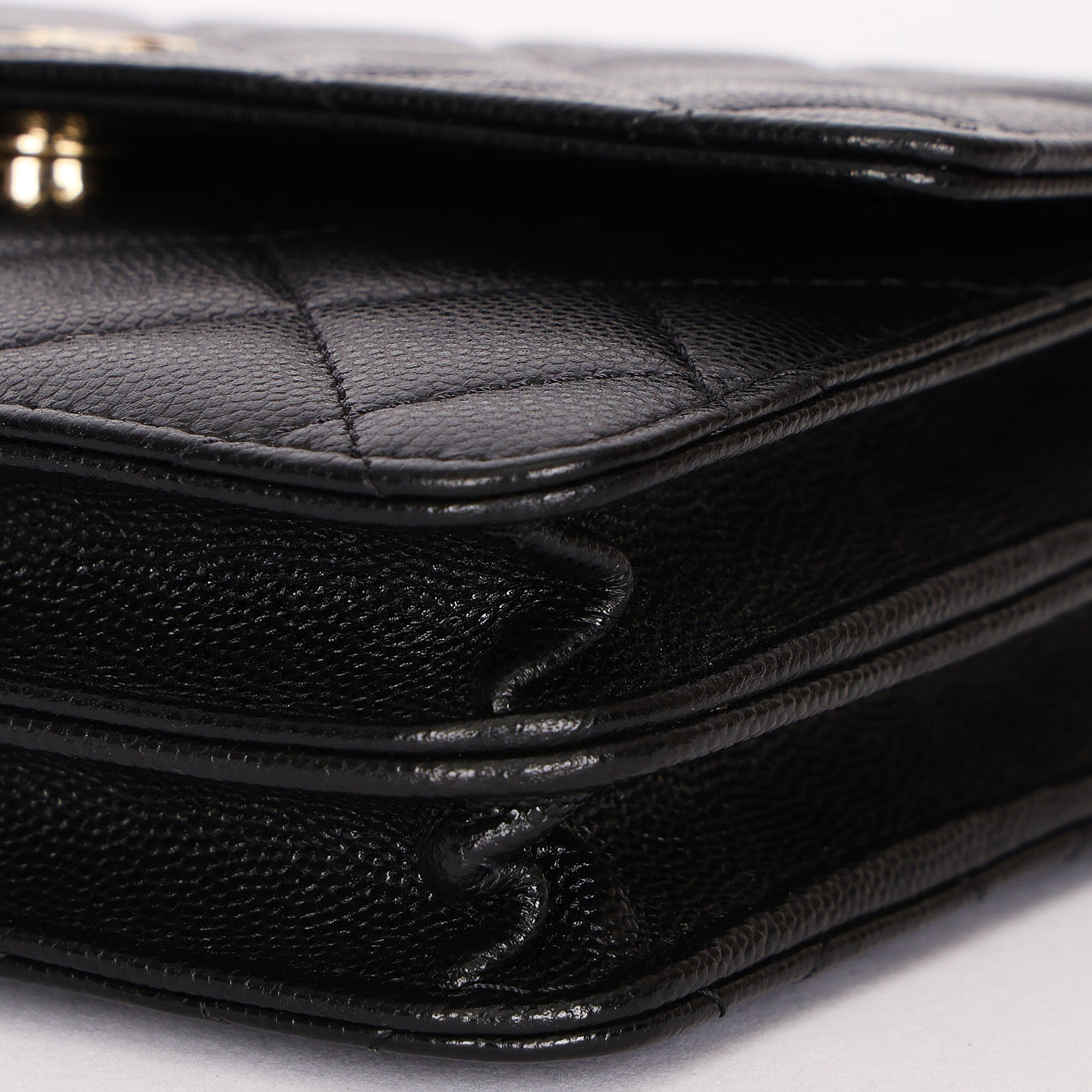 Chanel Wallet on Chain Black Caviar SHW