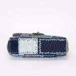 Chanel Jumbo Single Flap Denim Patchwork SHW