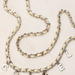 Chanel 2012 Letter Logo Lambskin Belt