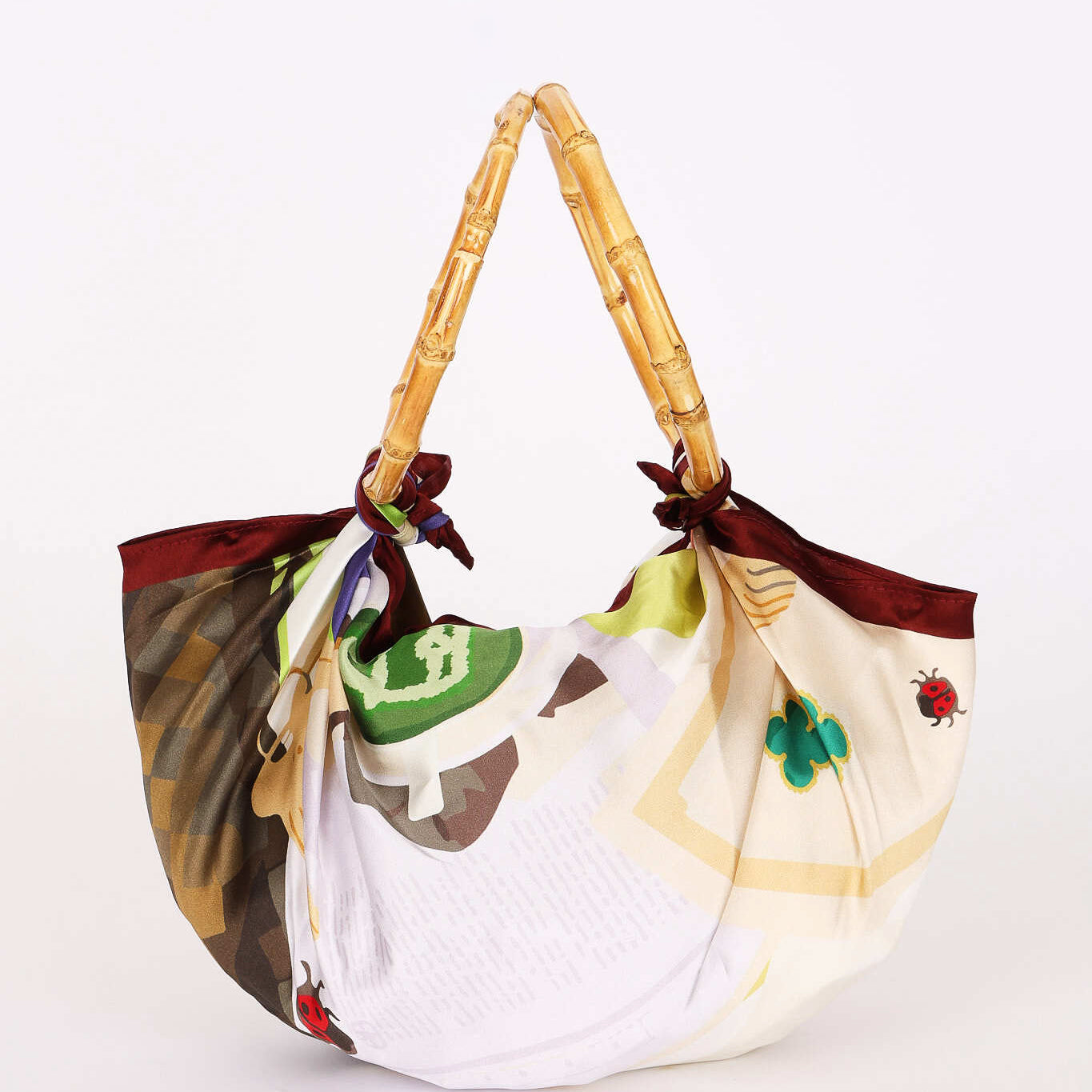 Limited Edition FashioNica 5th Anniversary Silk Scarf Bag
