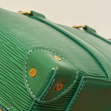 Limited Edition 2019 Louis Vuitton Green Soft City Top Handle Trunk
