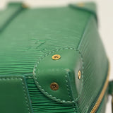 Limited Edition 2019 Louis Vuitton Green Soft City Top Handle Trunk