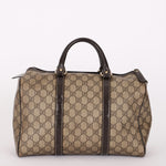 Gucci Coated Canvas Boston Bag