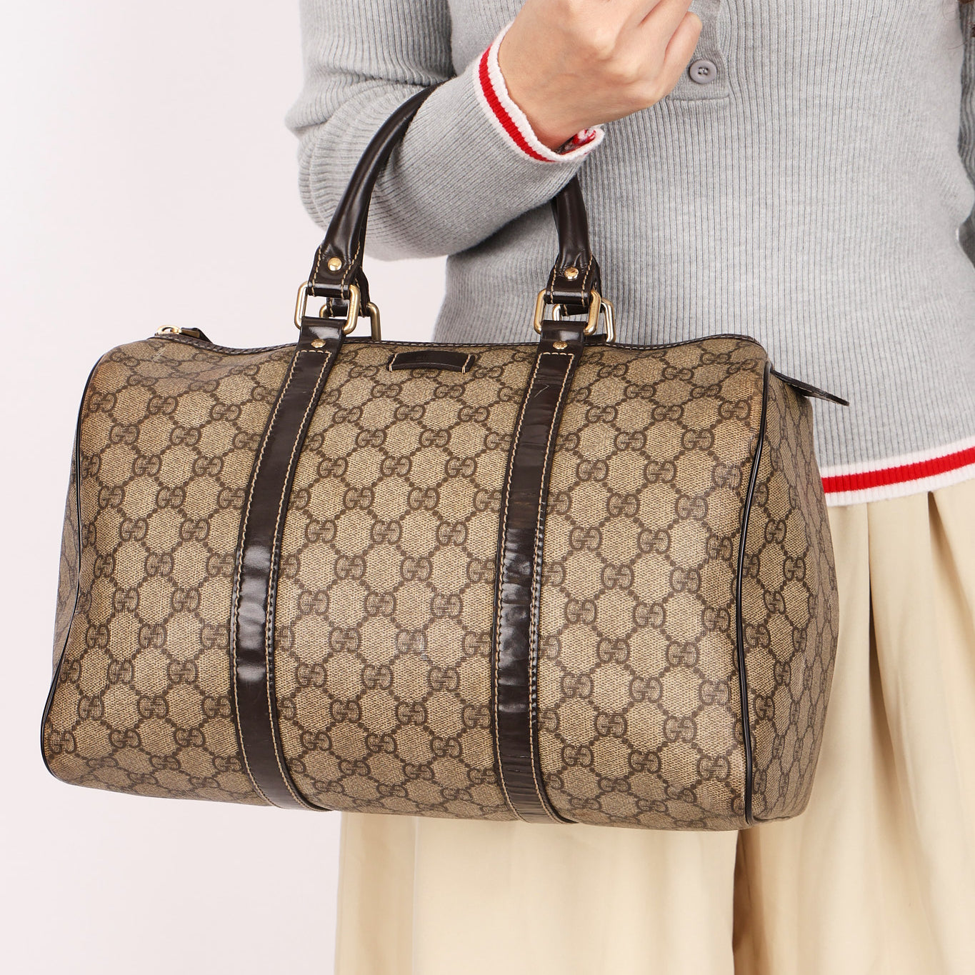 Gucci GG Supreme Joy Boston Bag