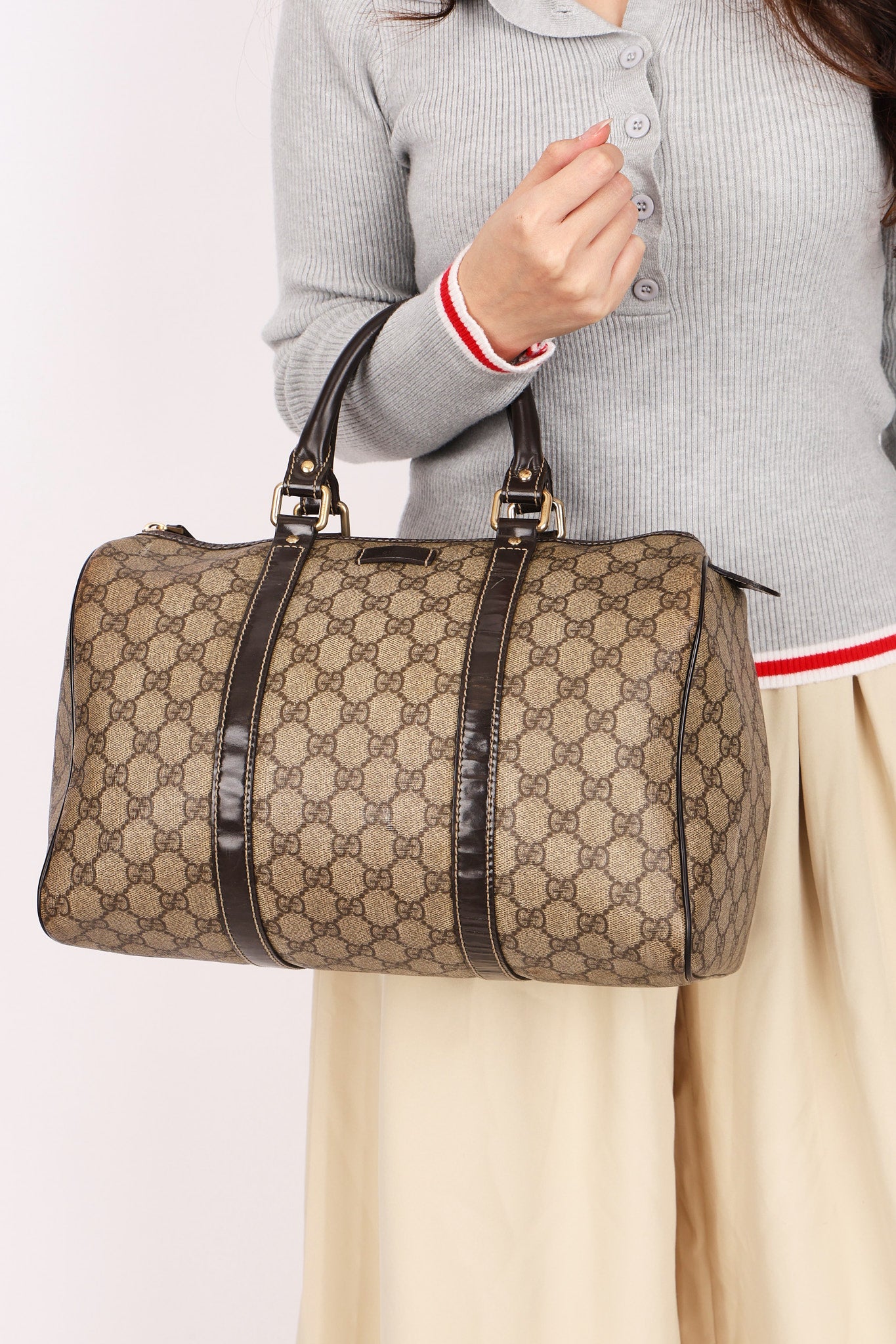 Gucci GG Supreme Joy Boston Bag