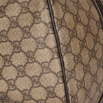 Gucci Coated Canvas Boston Bag