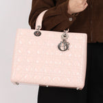 Dior Large Lady Light Pink Patent
