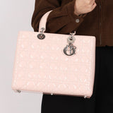 Dior Large Lady Light Pink Patent