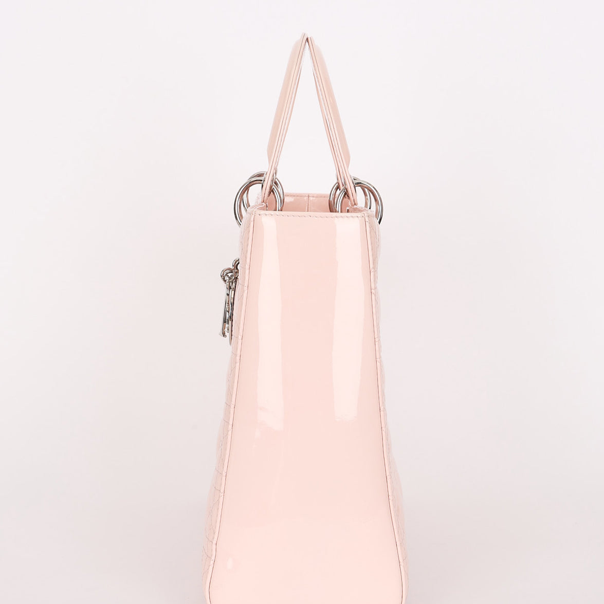 Dior Large Lady Light Pink Patent 2013