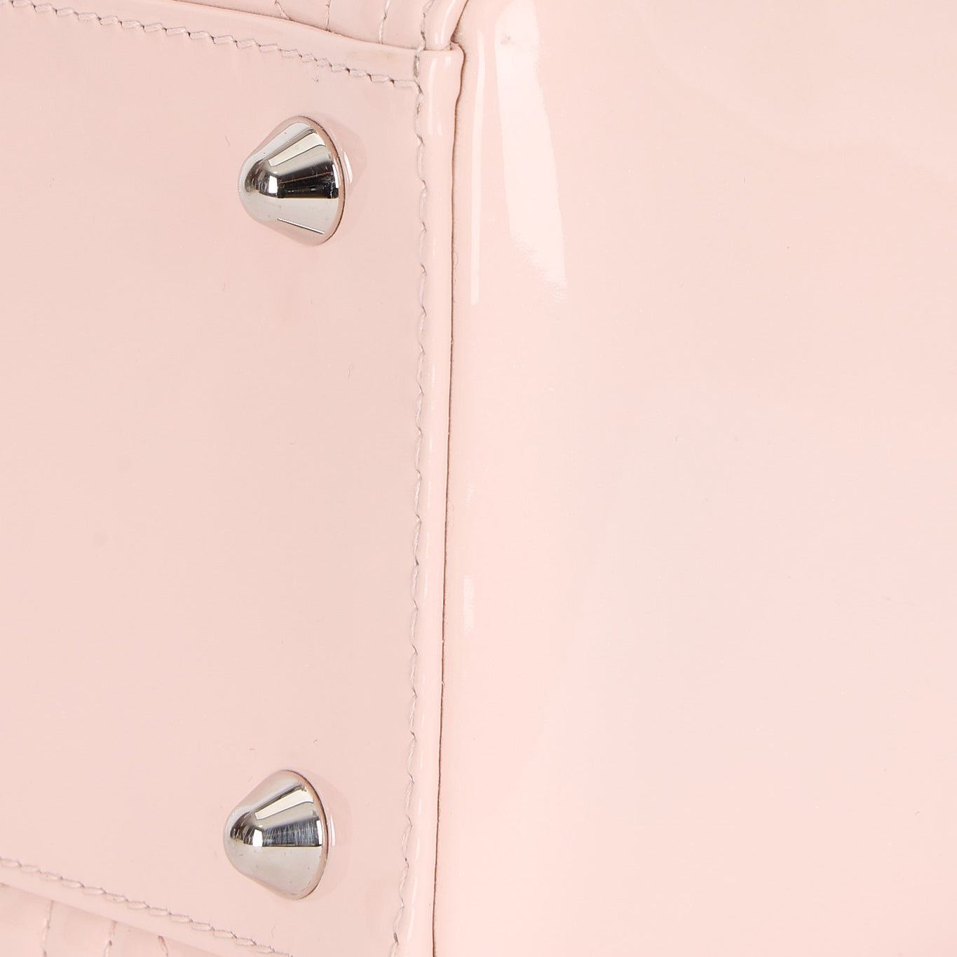 Dior Large Lady Light Pink Patent 2013