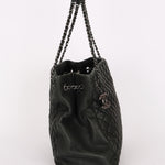 Chanel Large New Bubble Tote Dark Gray Calfskin 2012 RHW