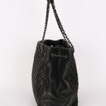 Chanel Large New Bubble Tote Dark Gray Calfskin 2012 RHW