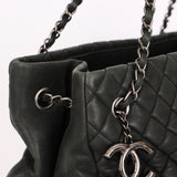 Chanel Large New Bubble Tote Dark Gray Calfskin 2012 RHW