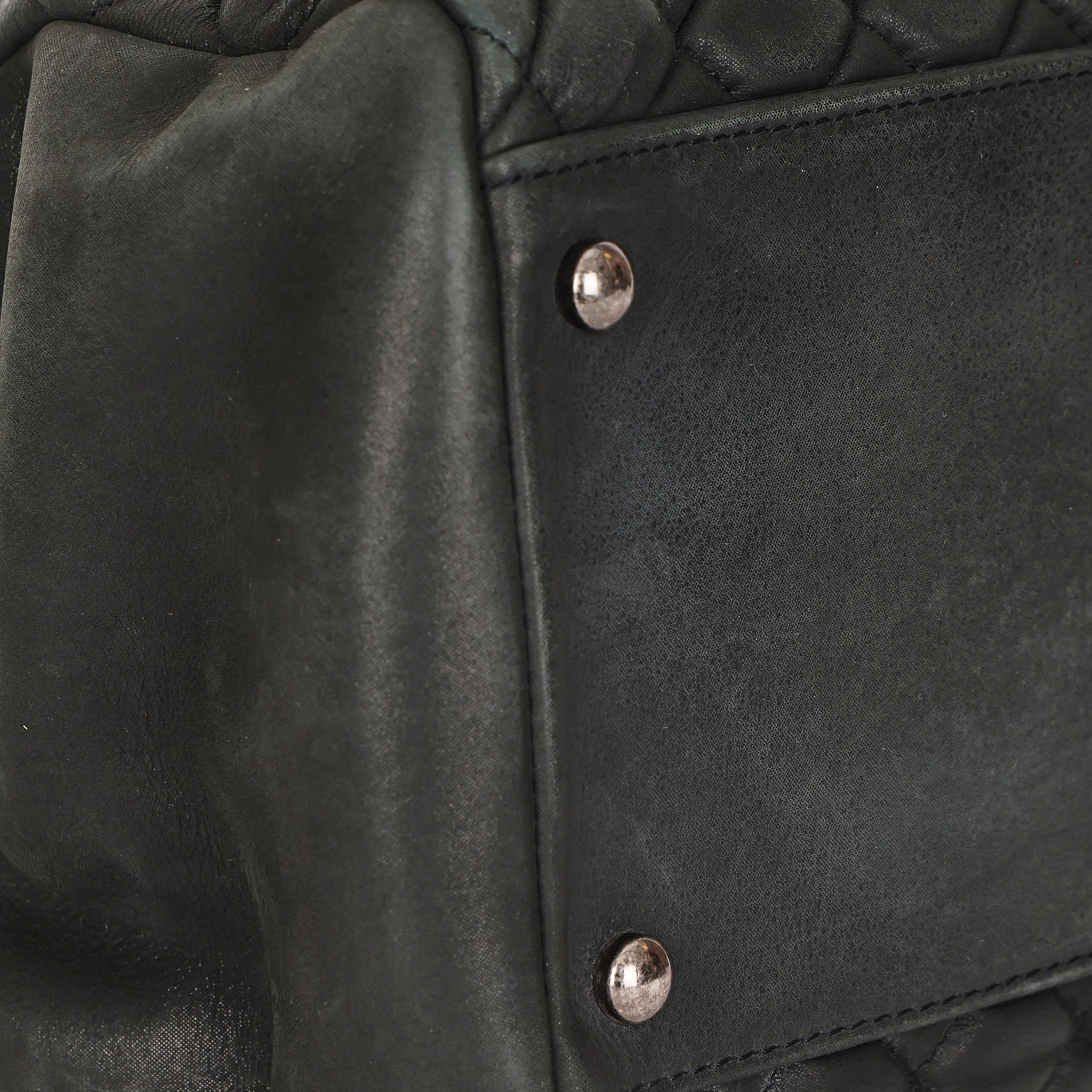 Chanel Large New Bubble Tote Dark Gray Calfskin 2012 RHW