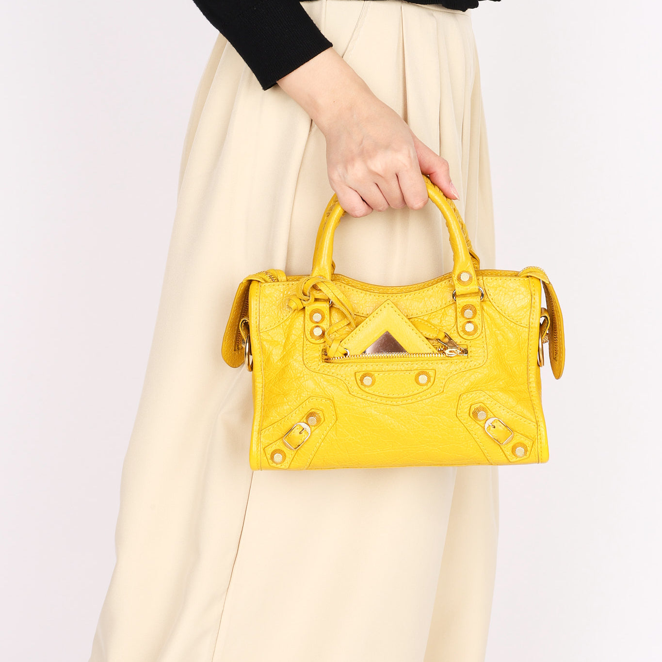Balenciaga Mini Le City Bag Yellow