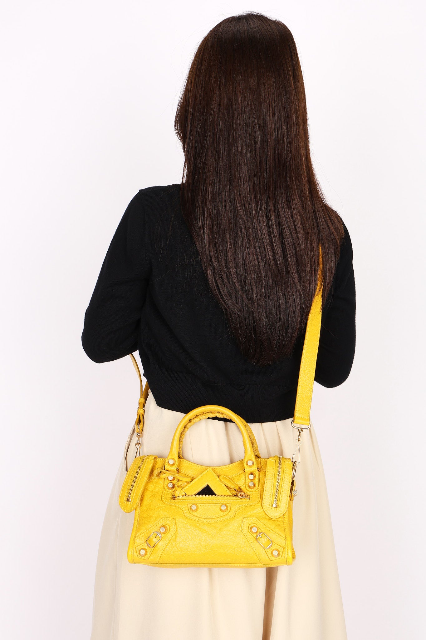 Balenciaga Mini Le City Bag Yellow