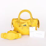 Balenciaga Mini Le City Bag Yellow