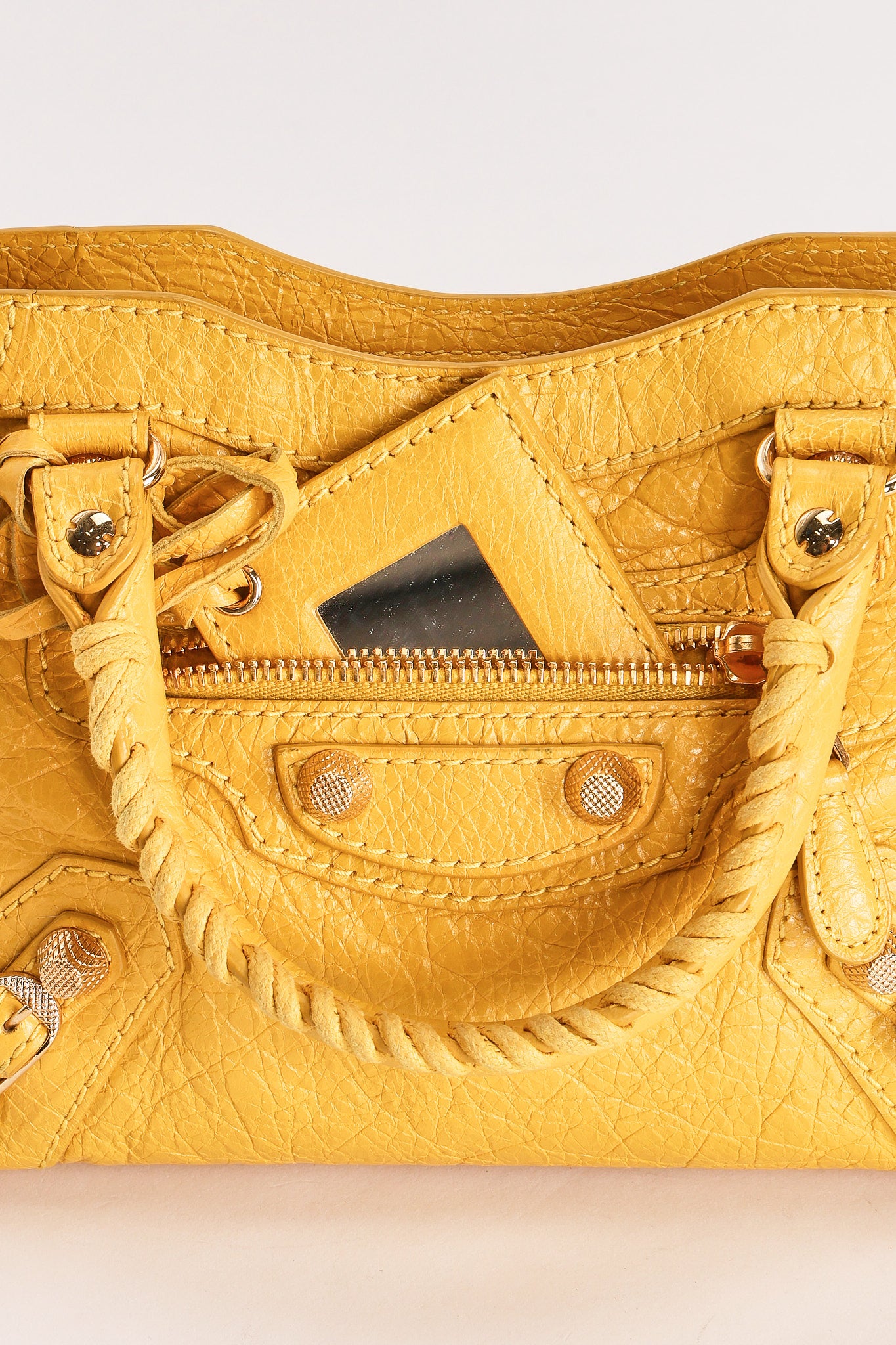 Balenciaga Mini Le City Bag Yellow