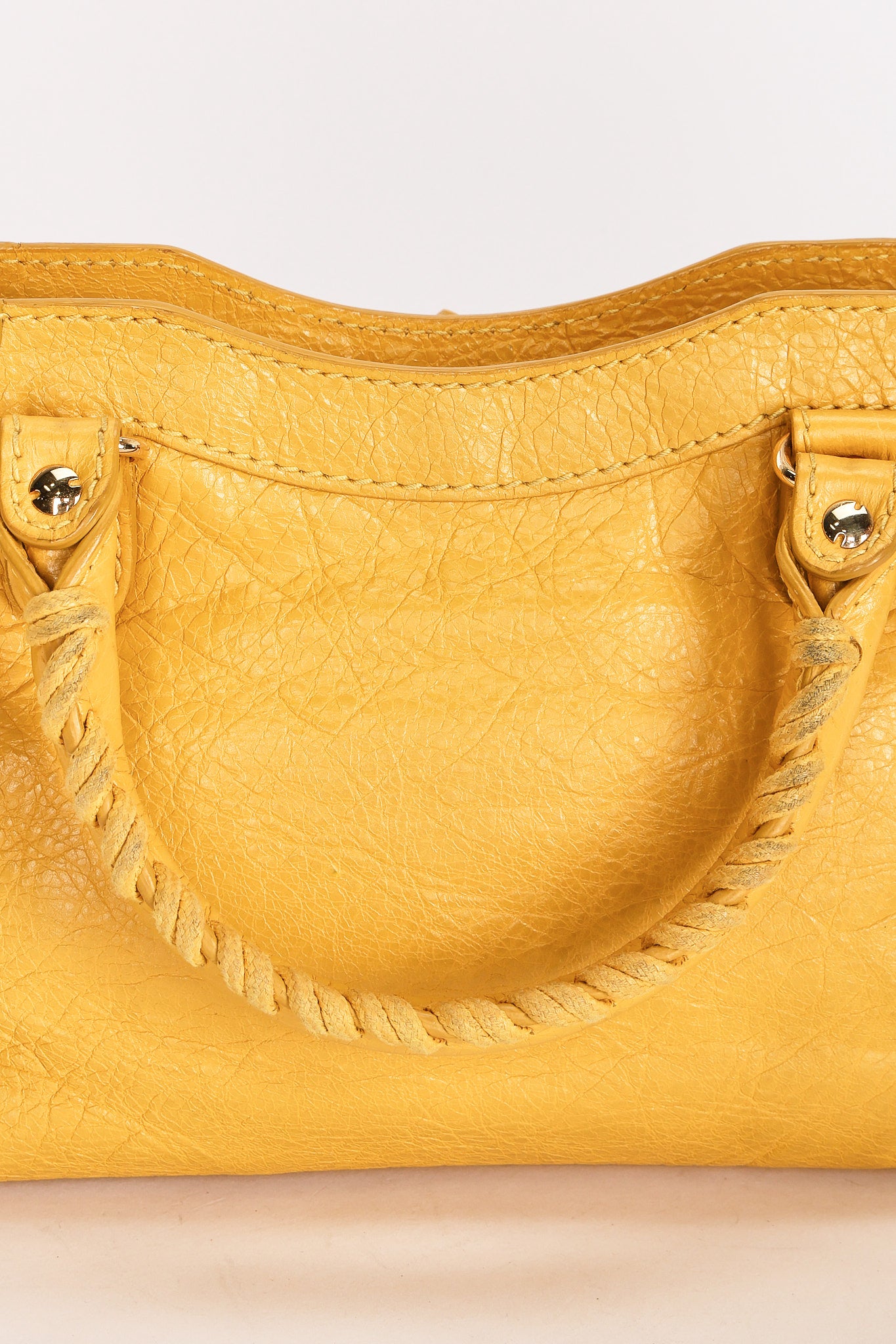 Balenciaga Mini Le City Bag Yellow