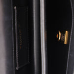 Chanel Top Handle Bag Black Calfskin AGHW