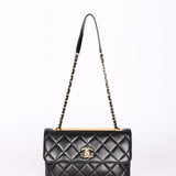 Chanel Bag Black Lambskin AGHW