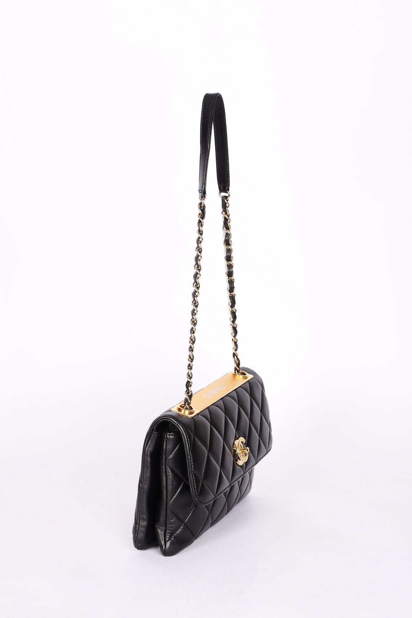 Chanel Bag Black Lambskin AGHW