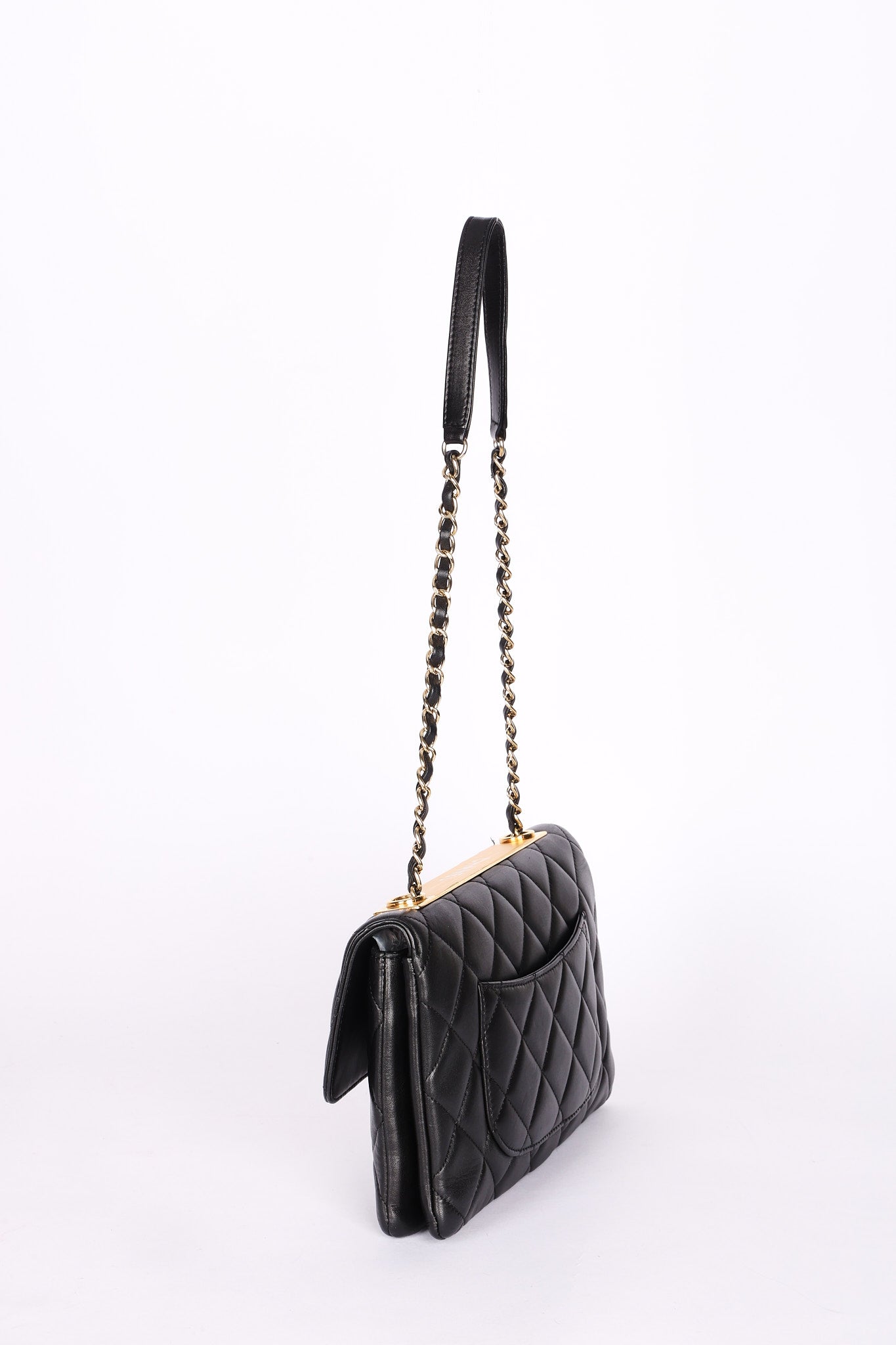 Chanel Bag Black Lambskin AGHW