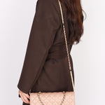 Chanel Bag Dusty Pink Calfskin AGHW