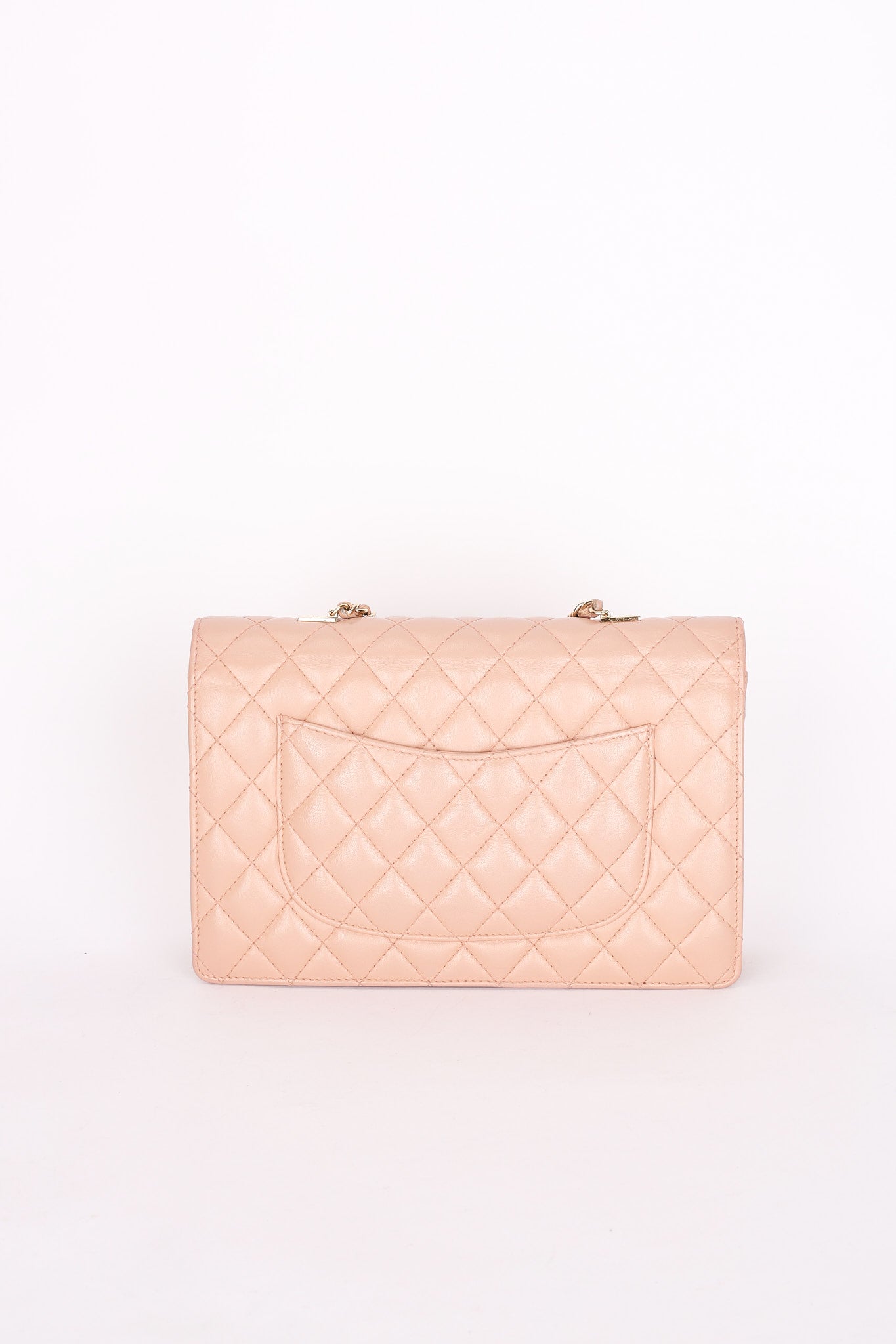 Chanel Bag Dusty Pink Calfskin AGHW