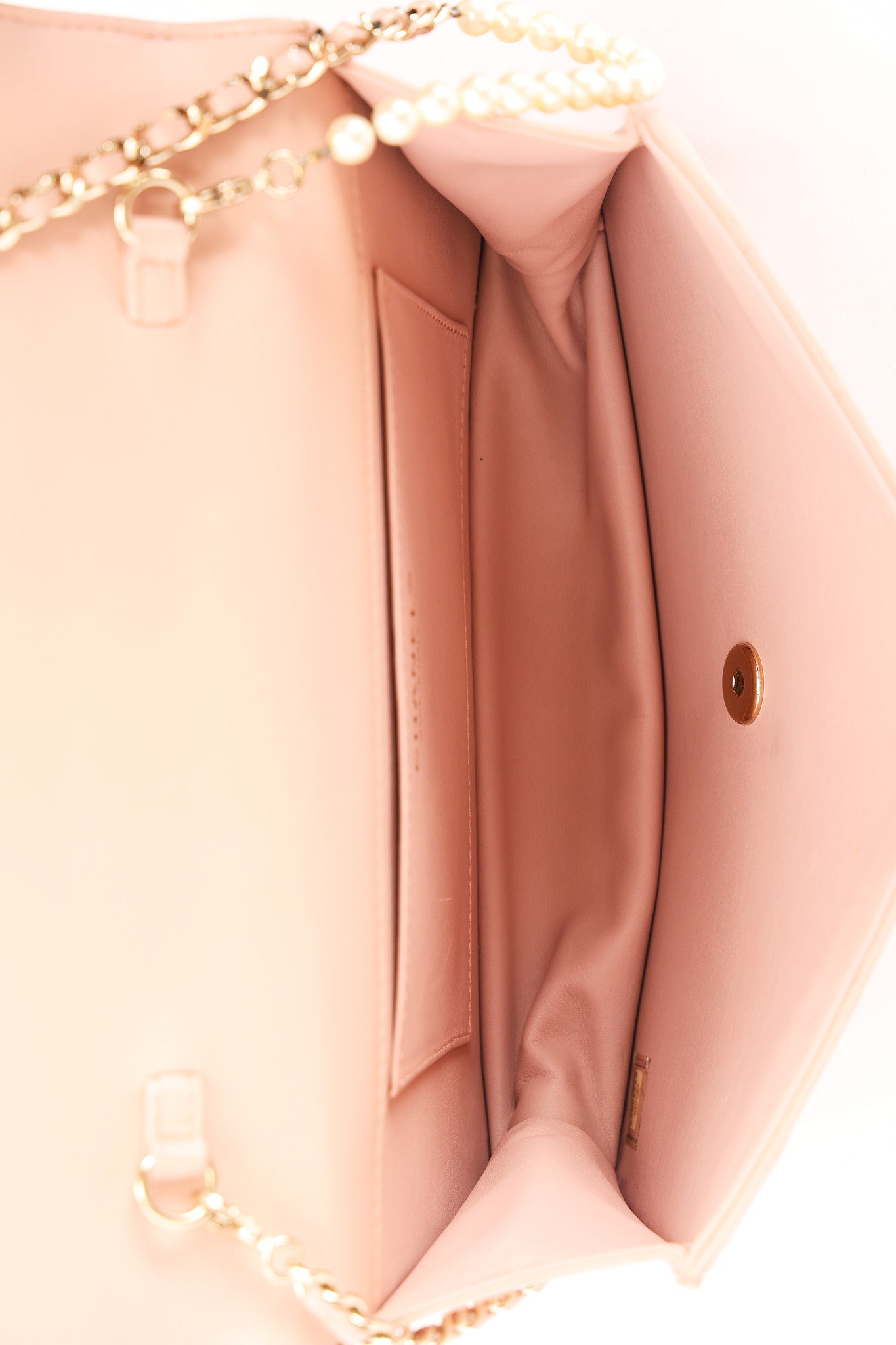 Chanel Bag Dusty Pink Calfskin AGHW