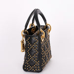 Dior Studded Mini Lady Black
