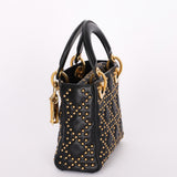 Dior Studded Mini Lady Black