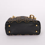 Dior Studded Mini Lady Black