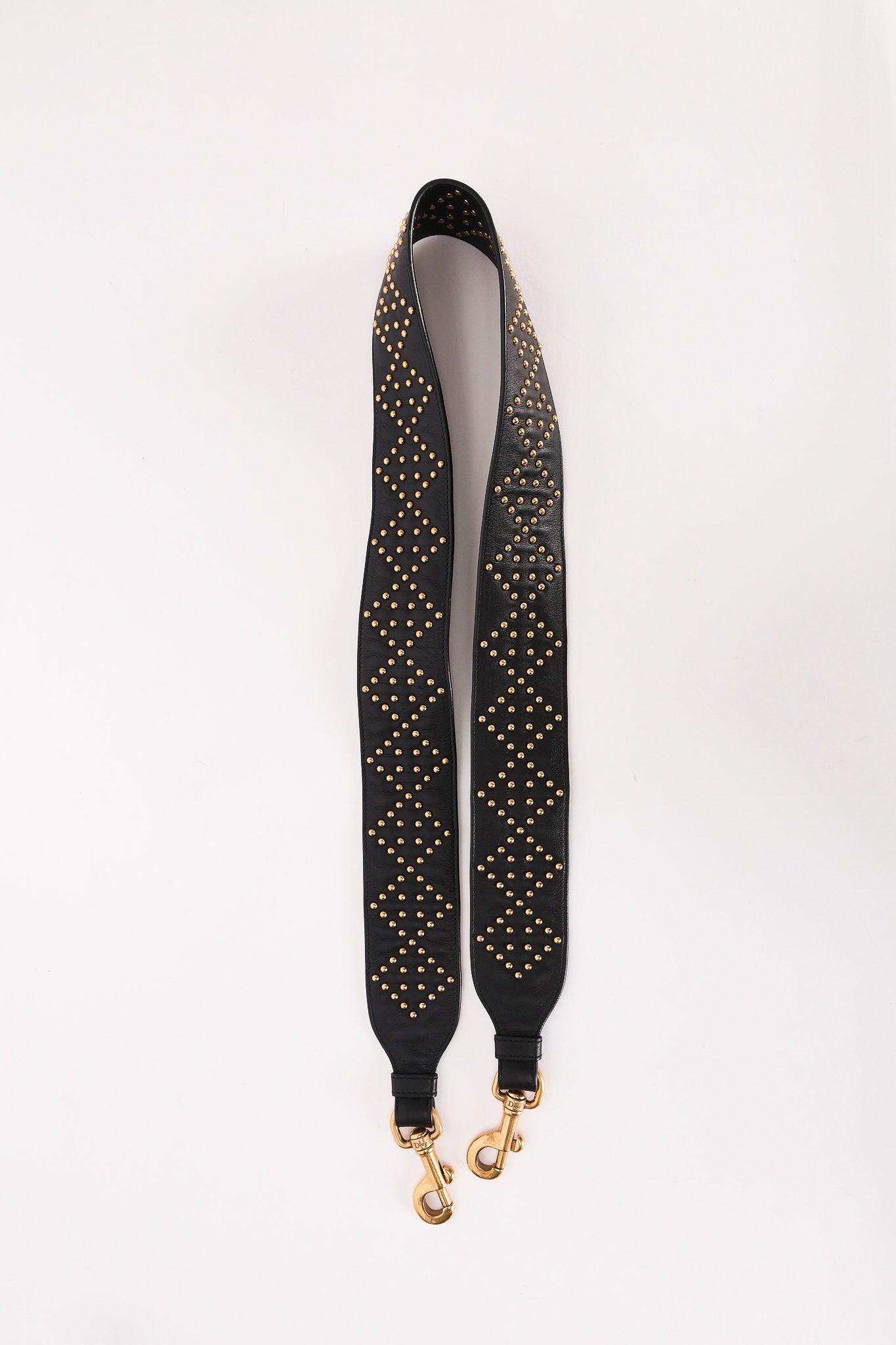 Dior Studded Mini Lady Black
