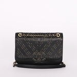 Chanel CC Chain Subtle Flap Black Sheepskin AGHW