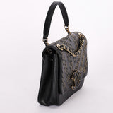 Chanel CC Chain Subtle Flap Black Sheepskin AGHW