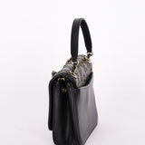 Chanel CC Chain Subtle Flap Black Sheepskin AGHW