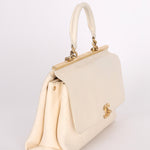 Chanel Bag White Calfskin AGHW