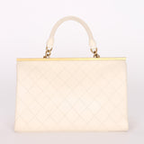 Chanel Bag White Calfskin AGHW