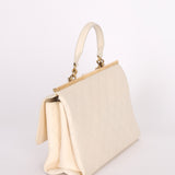 Chanel Bag White Calfskin AGHW