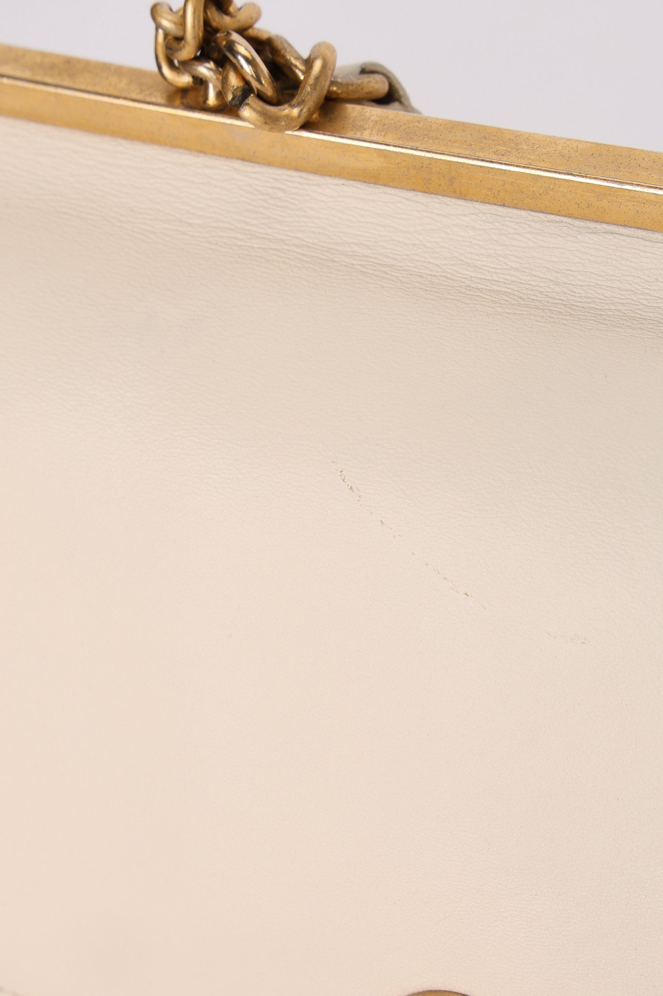 Chanel Bag White Calfskin AGHW