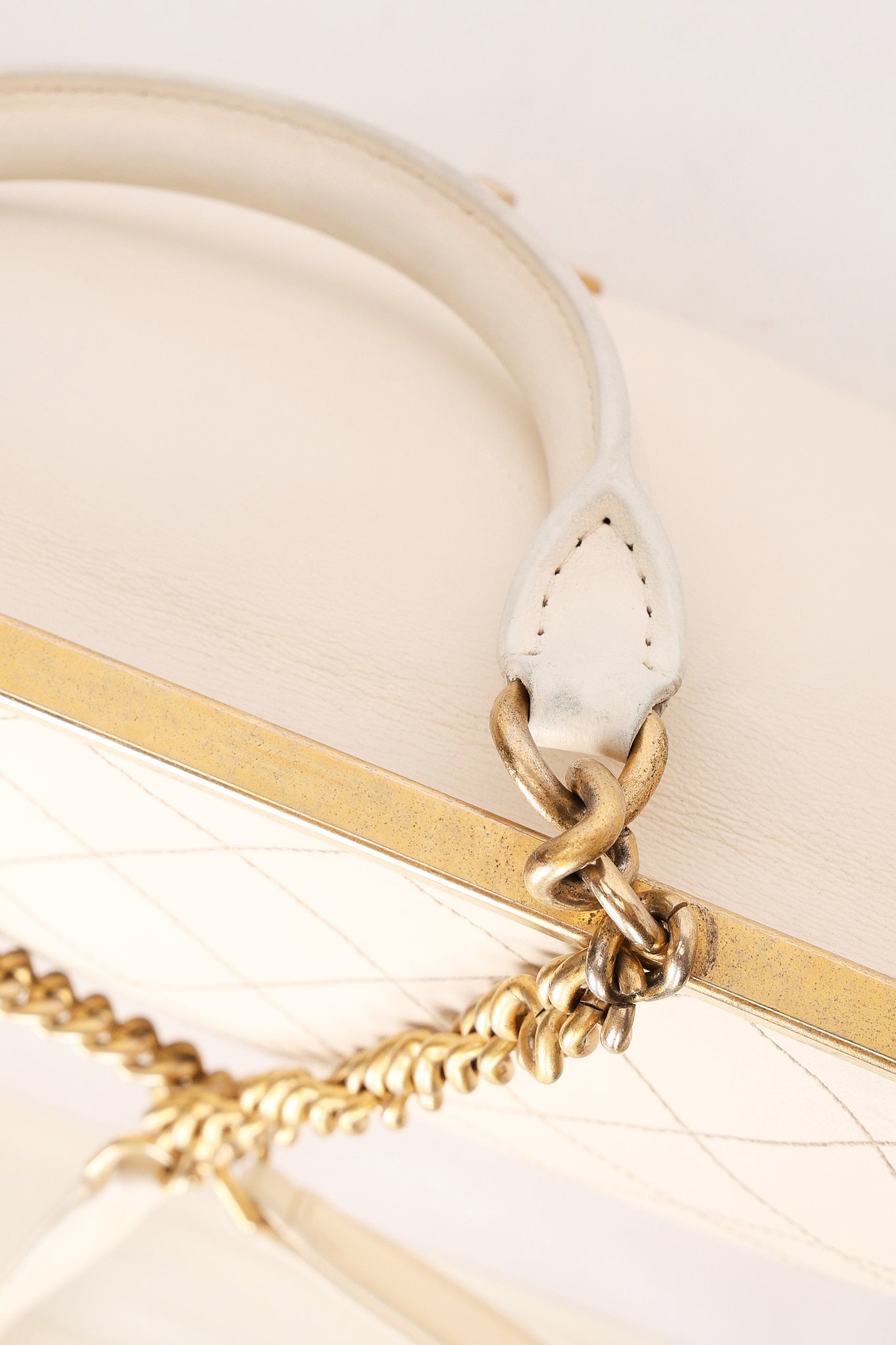 Chanel Bag White Calfskin AGHW