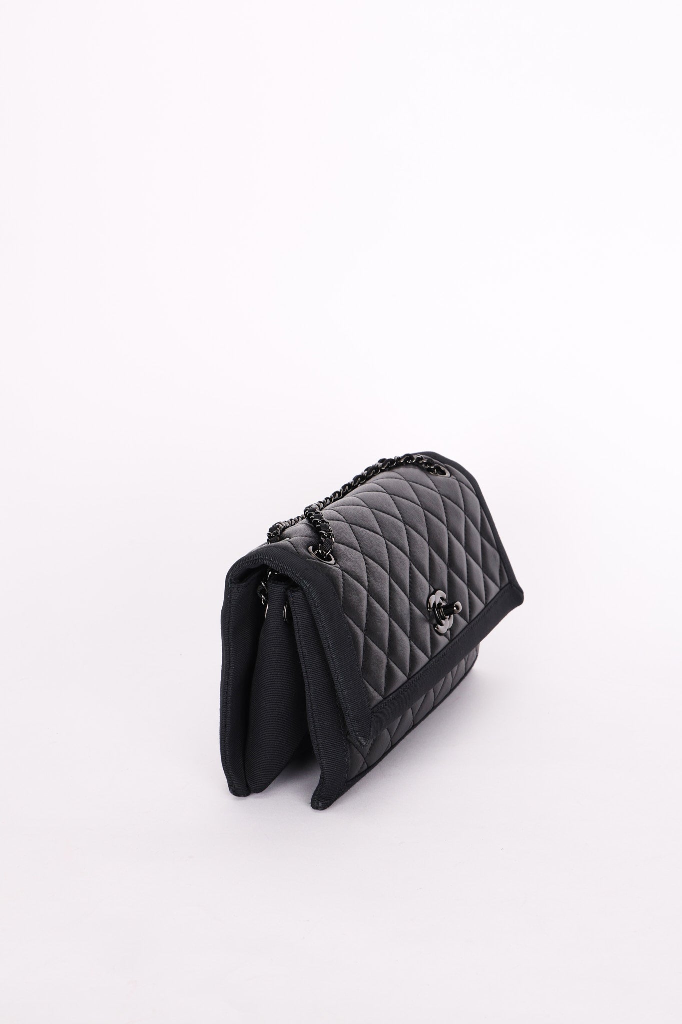 Chanel Bag Black Calfskin DSHW