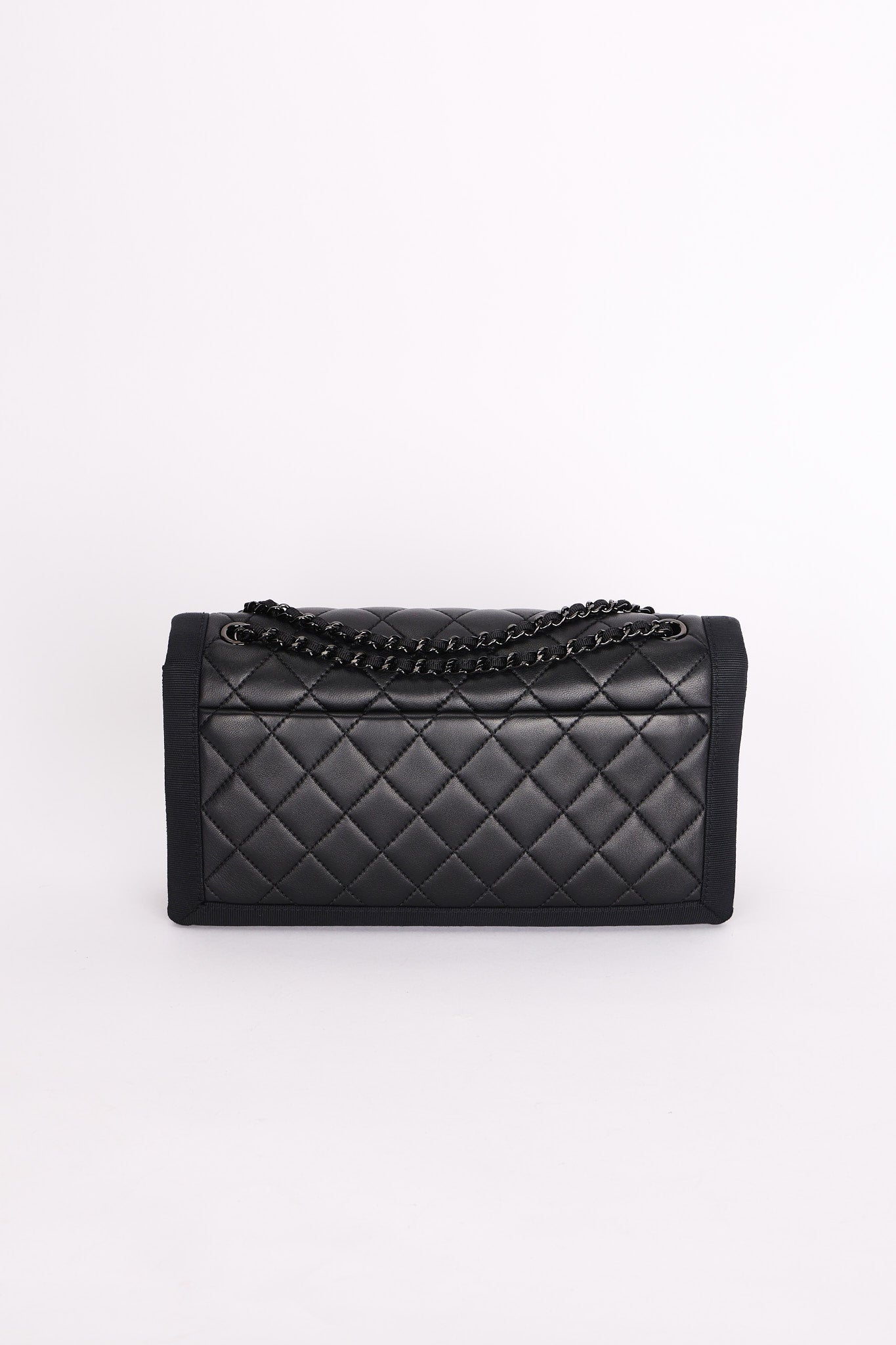 Chanel Bag Black Calfskin DSHW