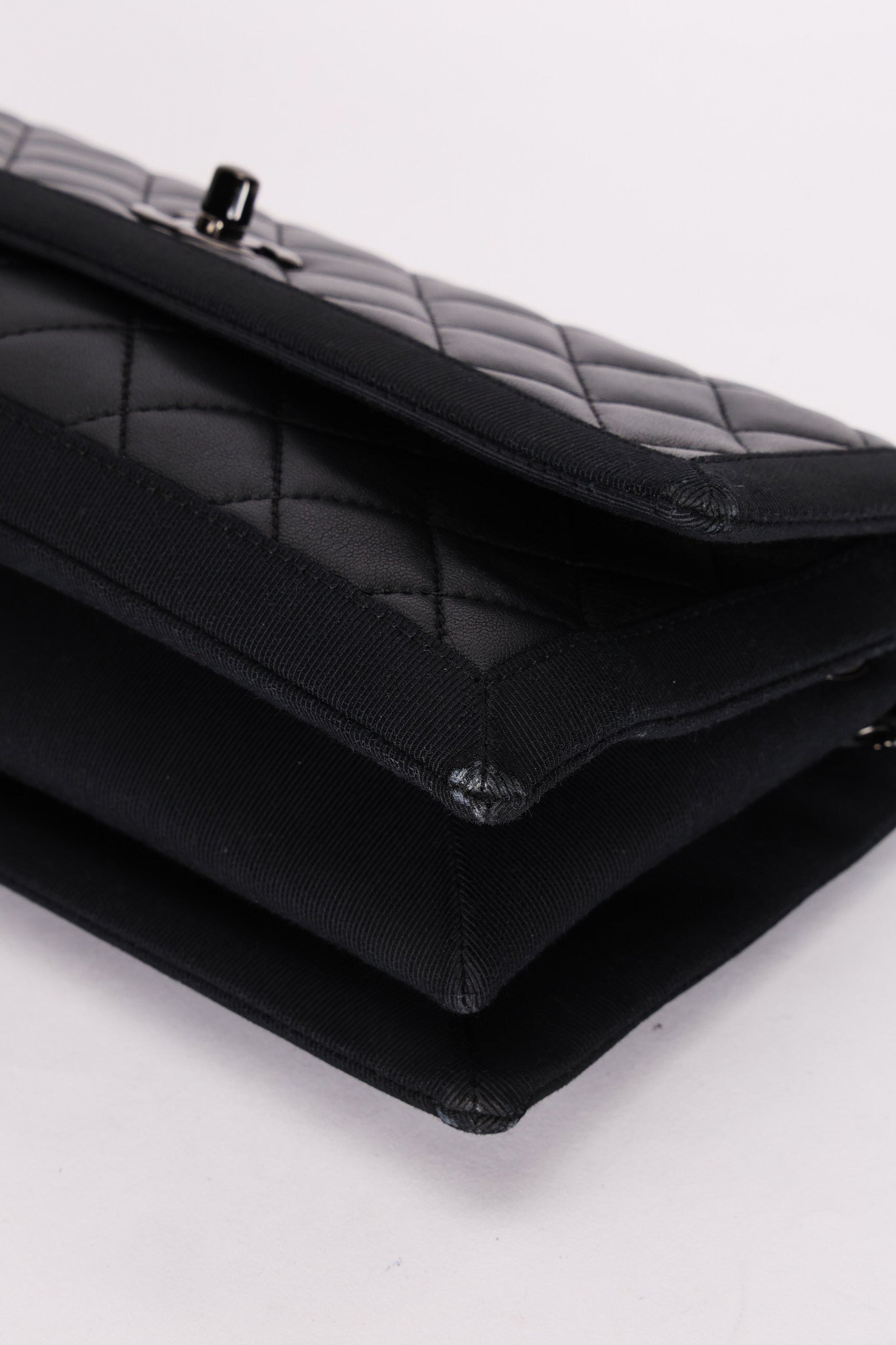 Chanel Bag Black Calfskin DSHW